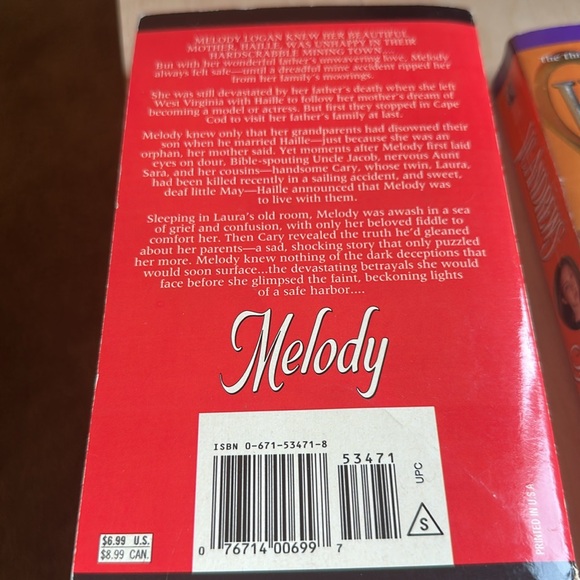 Melody and Unfinished Symphony Book Set - Red and Orange Covers - Picture 3 of 7